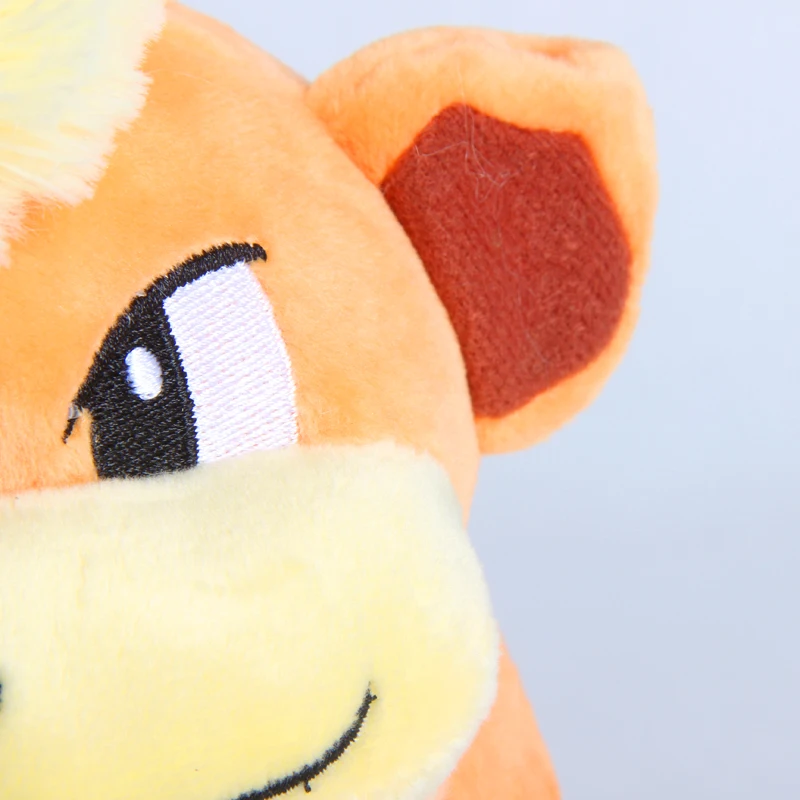 Takara Tomy Growlithe плюшевая милая собака кукла Япония мультфильм животных подарки для детей хобби Коллекционная мягкая игрушка покемон