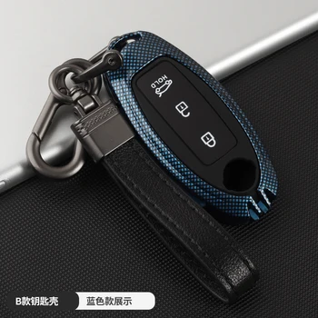

Key cover Car Key Case For Nissan Tidda Livida X-Trail T31 T32 Qashqai March Juke Pathfinder Note GTR Keychain Ring Holder