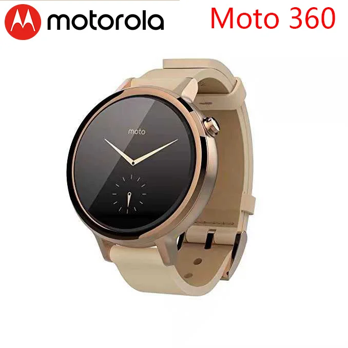 Used Motorola smartwatch 2nd generation Moto 360 2 smart watch international version 42mm rose gold Waterproof Global Version