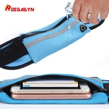 Для мужчин и женщин фитнес поясная сумка держатель мобильного телефона Бег Спорт Бег поясная сумка для воды