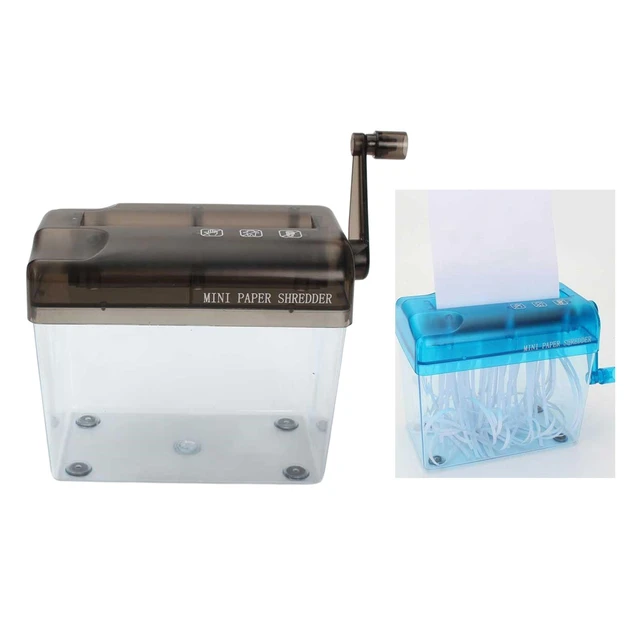 Shredder Mini - Hand Cranked Plastic & Can Shredder