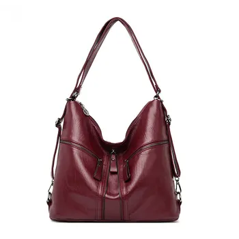 

PU Leather Handbags Casual Crossbody Bags For Women 2020 Luxury Handbags Women Bags Designer Shoulder Bag Travel Tote Bag