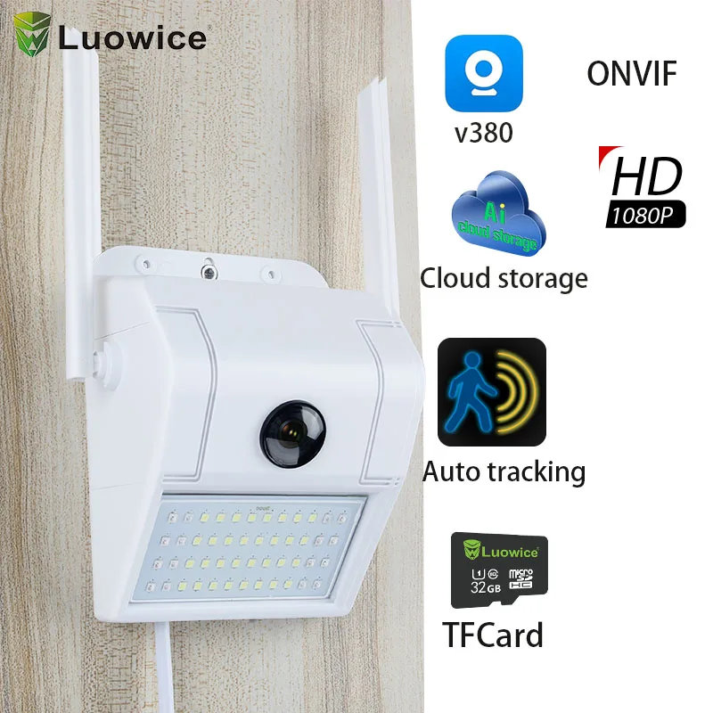 1080P Беспроводная ip-камера облачная Wifi камера интеллектуальное автоматическое отслеживание человеческого дома охранная камера наблюдения v380 cctv камера