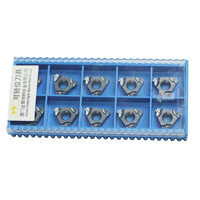10 шт. высокое качество твердосплавный ЧПУ вставка жескач 16IR12W-TC GM3225 16IR14UN-TC GM3225 16IR14W-TC GM3225 Токарные Пластины