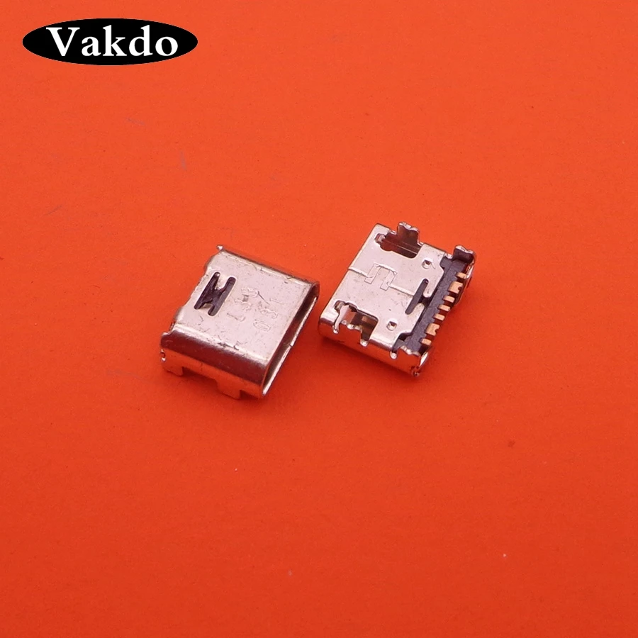 50 шт. зарядный разъем для Samsung T110 T111 T113 T115 T116 T560 T561 T580 T585 Galaxy Tab A(7 pin micro USB type B)|Шлейфы