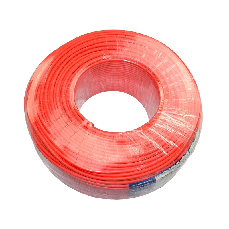 100Meters/Roll 14AWG 2.5mm2 MC4 Solar PV Cable 2.5mm2 100M Black or Red PV cable Power Cable complete roll of 2.5mm2 solar cable