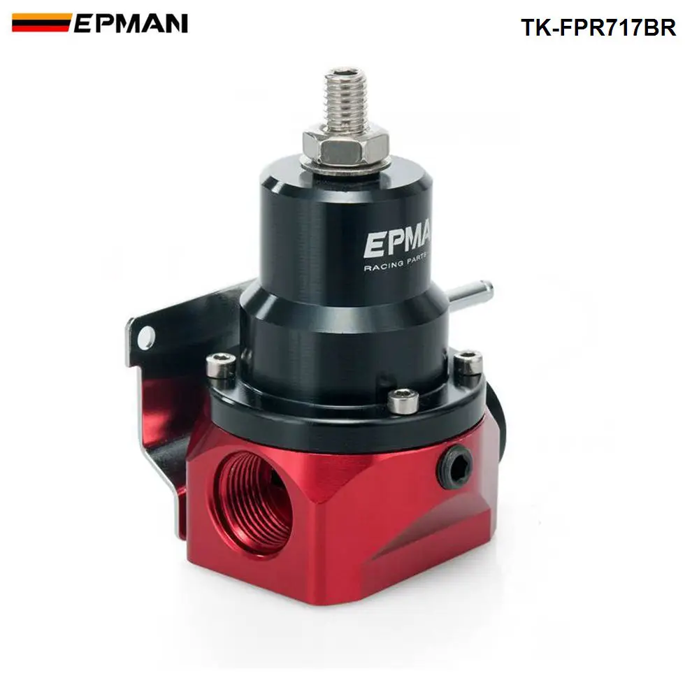 EPMAN jdm Регулируемый регулятор давления топлива FPR (с манометром 160psi/без) AN10 фитинг