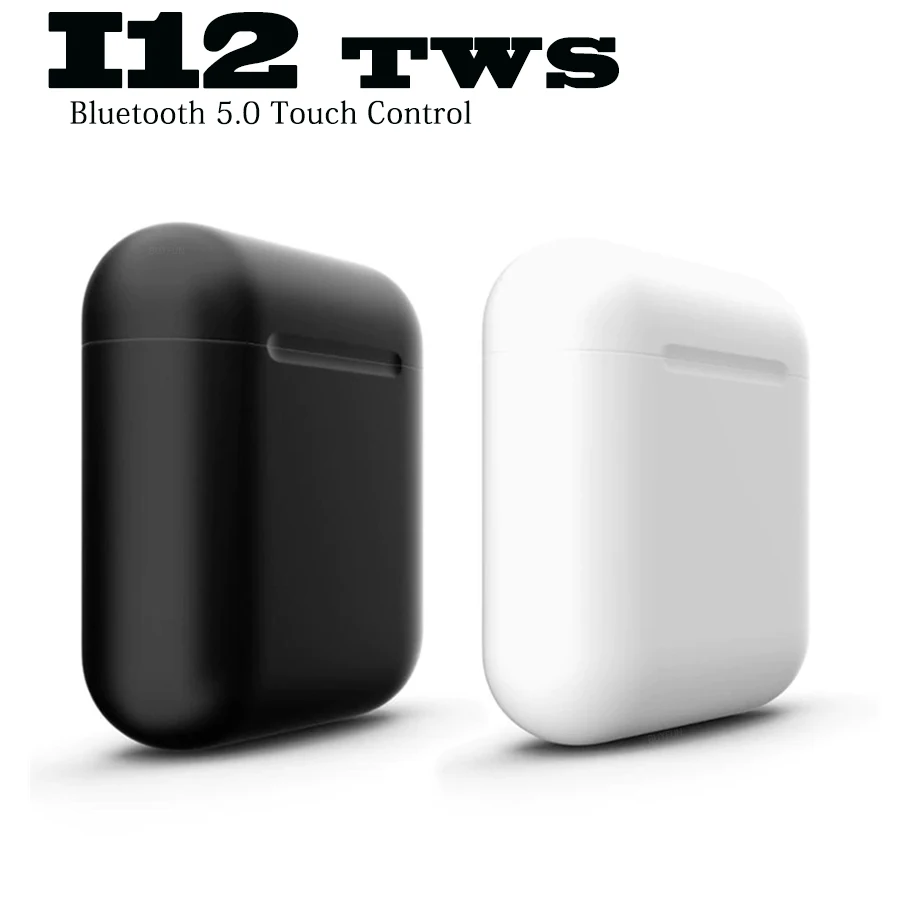 

i12tws Bluetooth Sport Earphones Mini Wireless Earbud 8D Hifi Stereo Bass Headset For Huawei Xiaomi Samsung Not i10 i30 i9 i2000