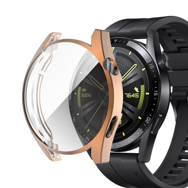 Case For Huawei Watch GT3 GT 2e GT2 42mm 46mm GT 3 TPU  soft All-Around Screen Protector For Huawei Watch GT3 GT2 GT2e