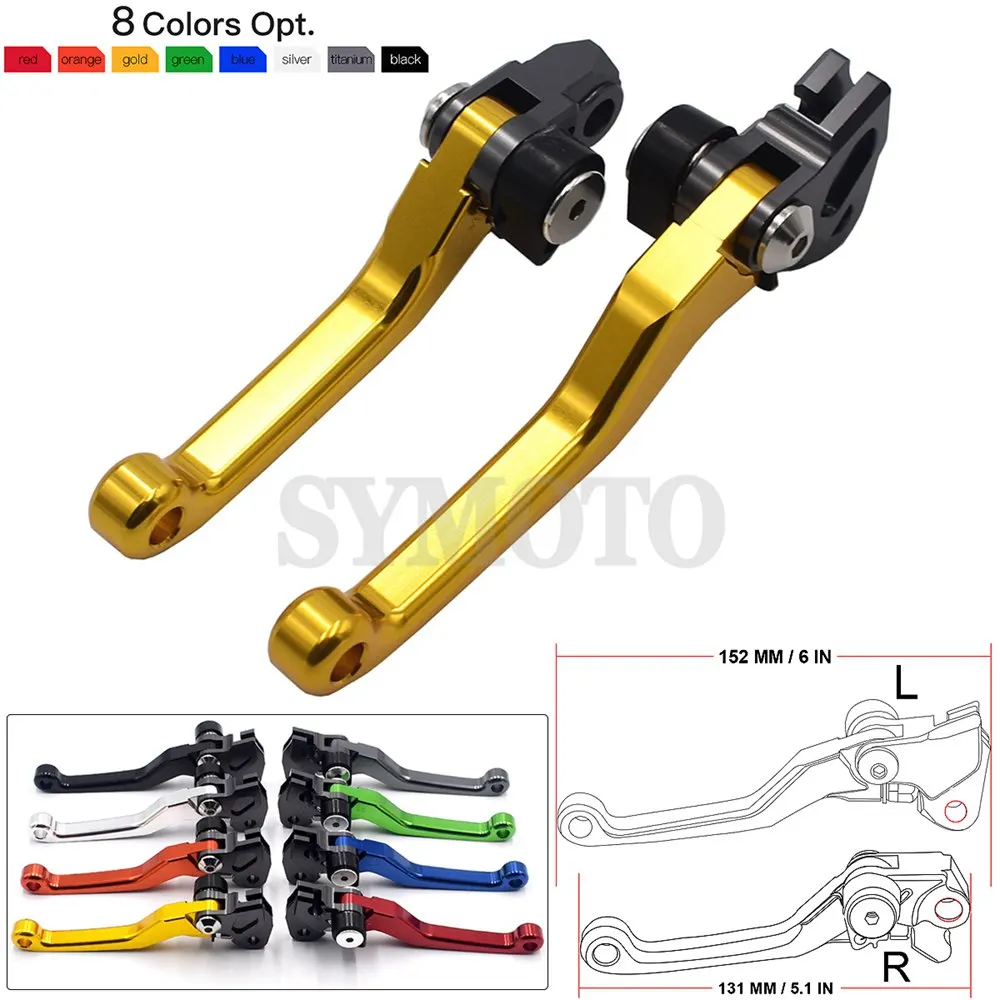Мотоцикл с ЧПУ Байк сцепные рычаги для Kawasaki KDX125SR 1990 1991 1992 1993 1994 1995 1996 1997 1998 1999 KDX 125SR