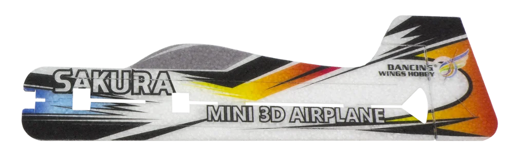 RC Air plane 3D Airplane Micro Mini Foam EPP PP F3P Lightset KIT Model Hobby Toys Sakura Remote Control Toys