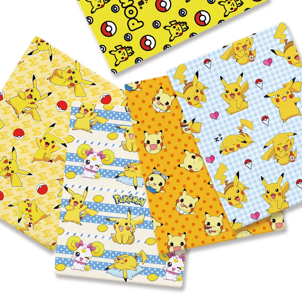 Ткань из полиэстера и хлопка с изображением животных для рукоделия |