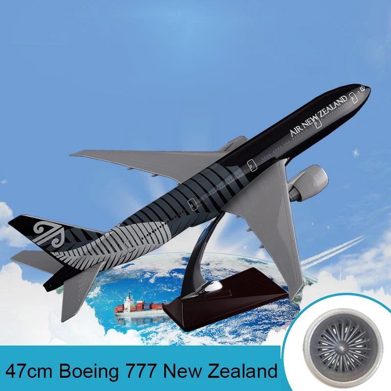 47 см B777 модель самолета Новая Зеландия Модель самолетов Air New Zealand Boeing 777 модель самолета авиационная коллекция Airbus
