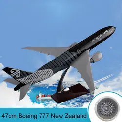 47 см B777 модель самолета Новой Зеландии Airlines модель Air New Zealand Boeing 777 самолет Airways модель авиации Airbus коллекция