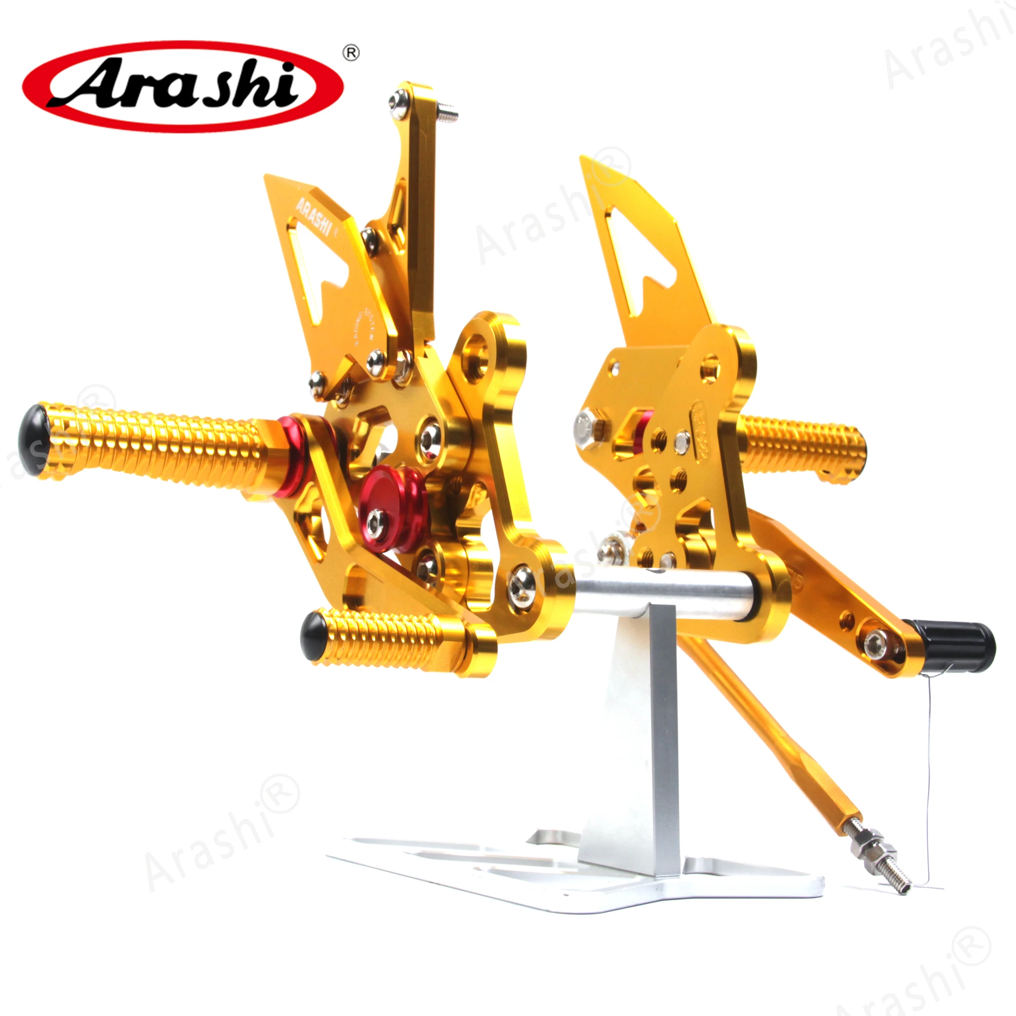 Араши Rider Rearset для SUZUKI GSXS750- Регулируемые подножки GSX-S750, 15, 16, 17, GSR 750