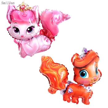 

2pcs Mini Fox Aluminum Film Balloon balloons birthday party decorations kids шары день рождения miraculous ladybug baby shower