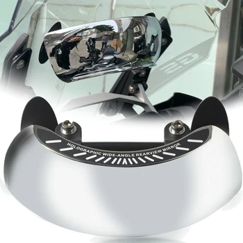 

Motorcyle Driver Wide Angle Round Convex Mirror Blind Spot RearView Vehicle For BMW F800GS F700GS F800 F700 F 800 700 GS R1250GS