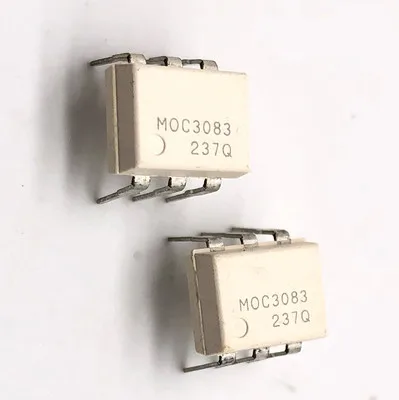 10pcs/lot MOC3083 M0C3083 EL3083 DIP-6 Triac &amp SCR Output Optocouplers 800VDRM IFT=5mA 6 Pin Optocoupler New original In Stock |