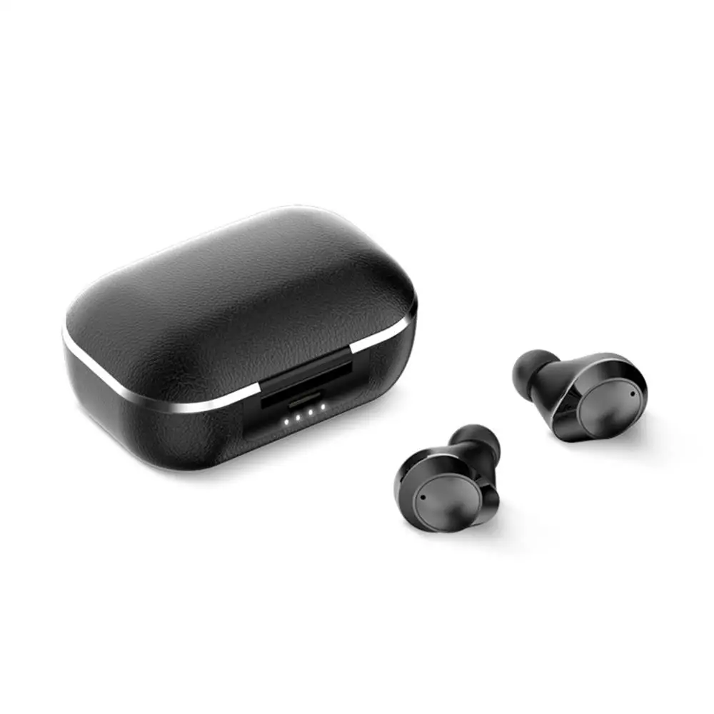 Беспроводные наушники Bluetooth 5,0 - Цвет: Черный