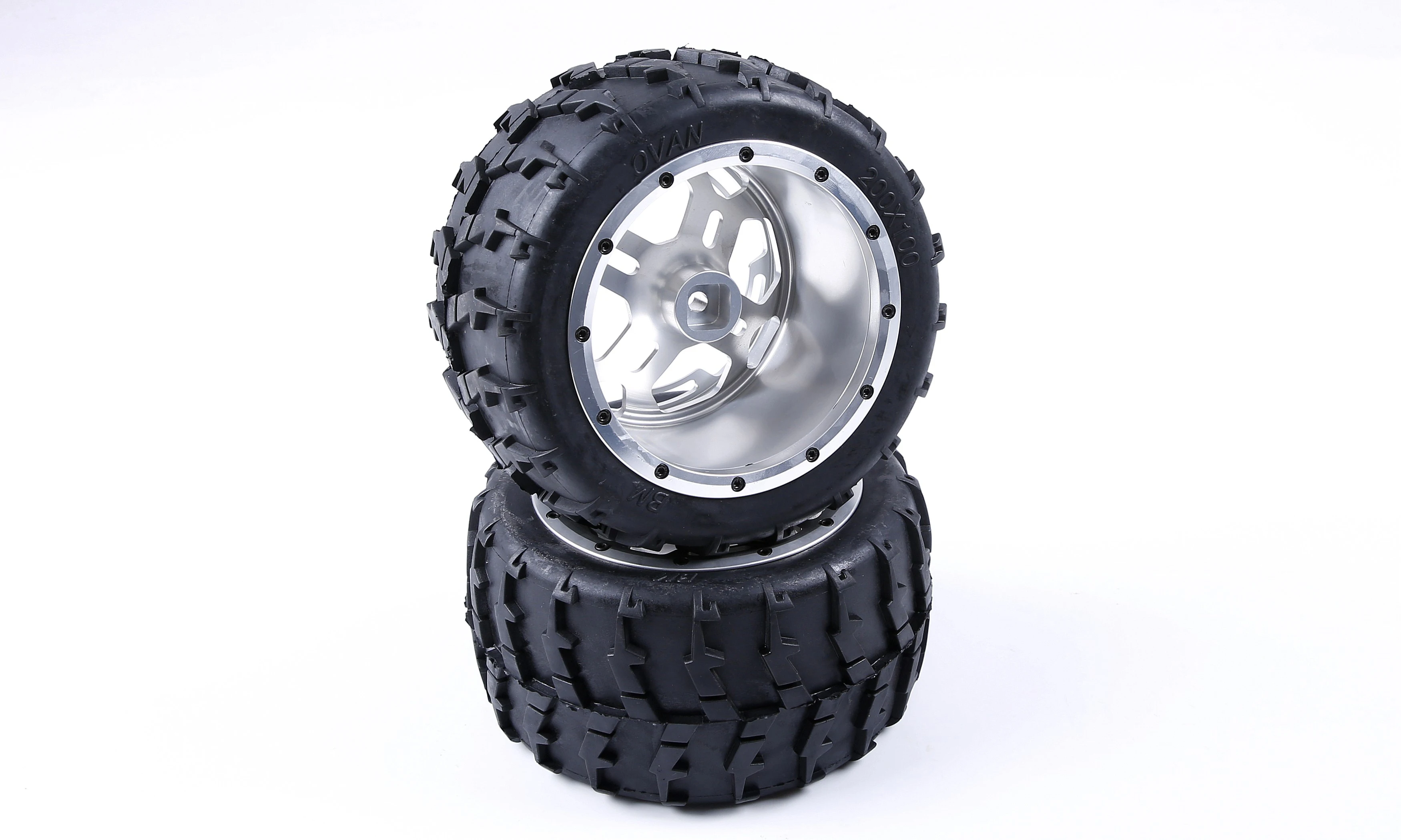 CNC набор металлических колесных шин в сборе для 1/5 FG Rovan BM Monster Truck RC автозапчасти