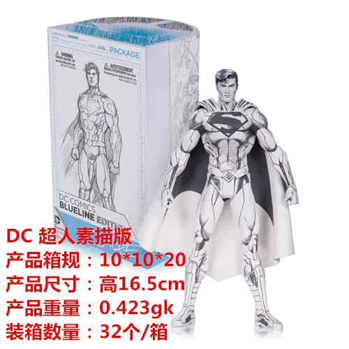 

Anime Cartoon Hero DC 2015 s dc c Batman/Superman Sketch Version Garage Kit
