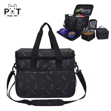 Расширяемая дорожная сумка-переноска для собак, одобренная авиакомпанией, переноска для домашних животных для удобного ношения на багаже, мягкий двусторонний складной рюкзак для кошек