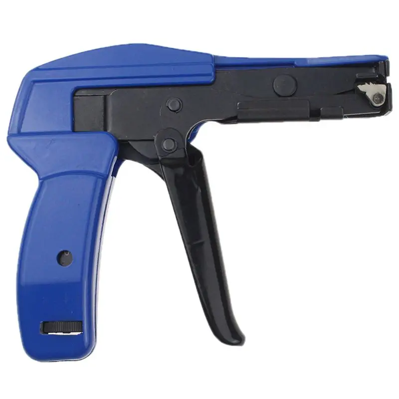 

New Hs-600A Nylon Cable Tie Tool Plier Clamp Automatic Fastening Cutting Tool Special For Nylon Tie Width:2.4-4.8Mm