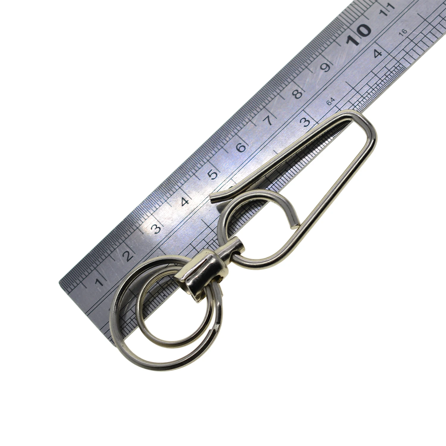 Mizeer Carabiner Keychain Key Clip Hook, Swivel Key Chain Clips with 12 Key  Rings, Key Holder Organizer for Car Key Finder DIY Supplies