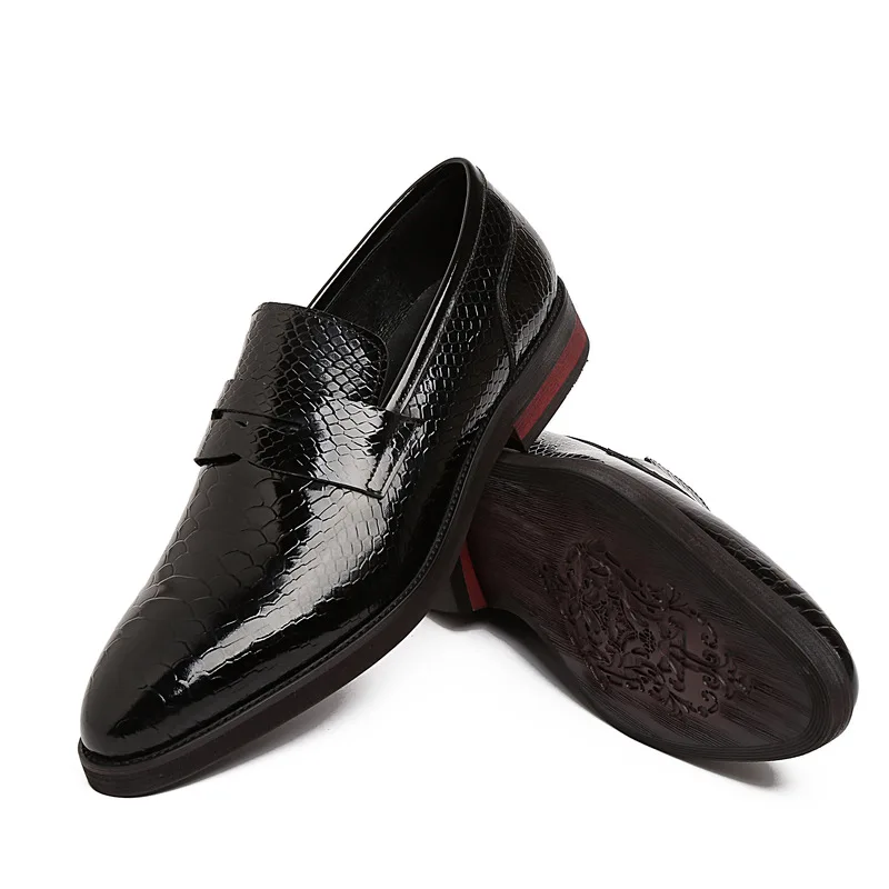 

Men's Leather Shoes Oxfords Formal Wear Work Wear Leather Oxfords Luxury Genuine Leather Quality Oxfords Chaussure Homme