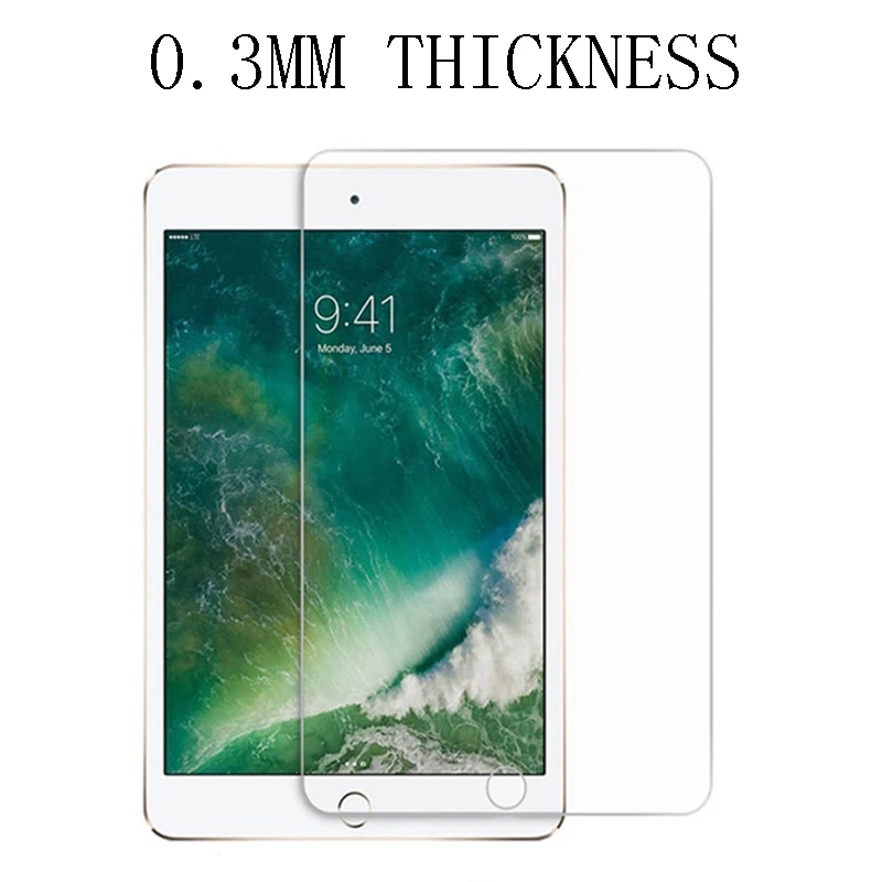 Tempered Film For iPad 2 3 4 9.7'' A1395 A1396 A1397 A1416 A1430 A1403 A1458 A1459 A1460 Full Coverage Screen Protector Glass 2