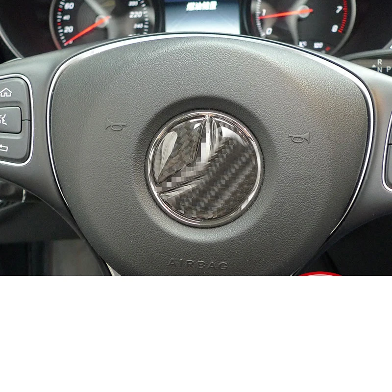 

Lsrtw2017 Rhinestone Carbon Fiber Abs Car Steering Wheel Trims for Mercedes Benz GLE GLS ML GL S Class V Class Vito