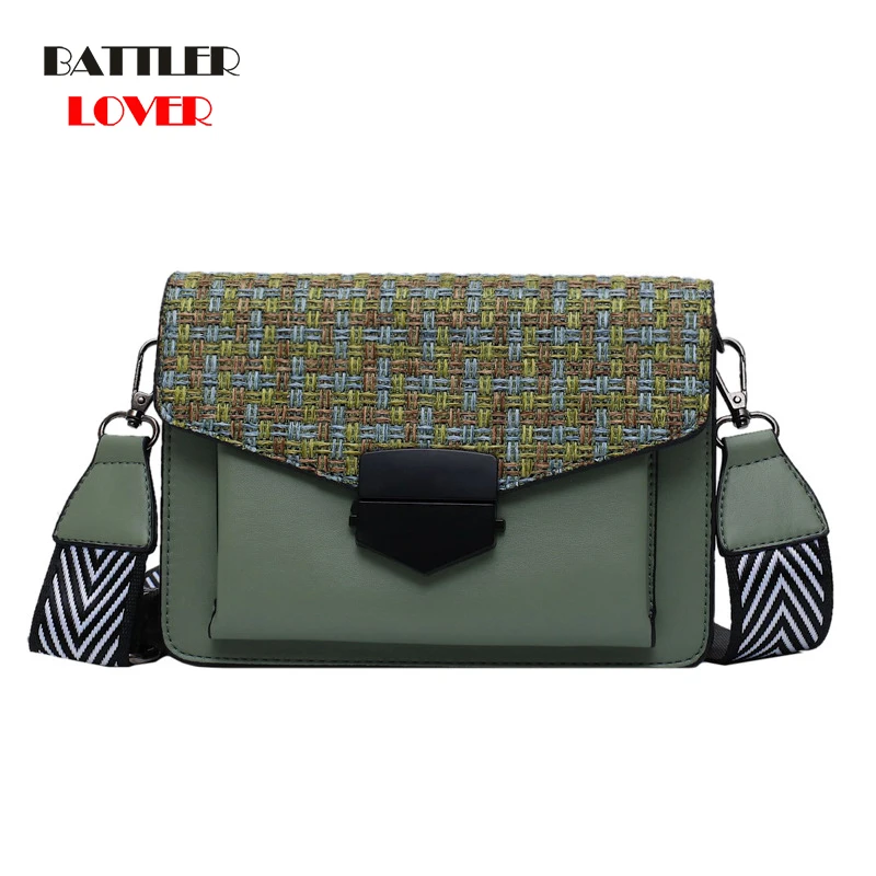Fashion Knitting Strap Shoulder Bags for Women 2020 Luxury Casual Handbags Designer Small Crossbody Bags Lady Travel