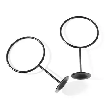 

2PCS Wall-Mounted Ball Holders Basketball Display Racks For Basketball Soccer Football Volleyball Exercise Ball Storage