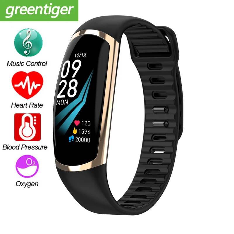 Смарт-браслет R16 Android IOS пульсометр монитор сна кровяное давление фитнес-трекер