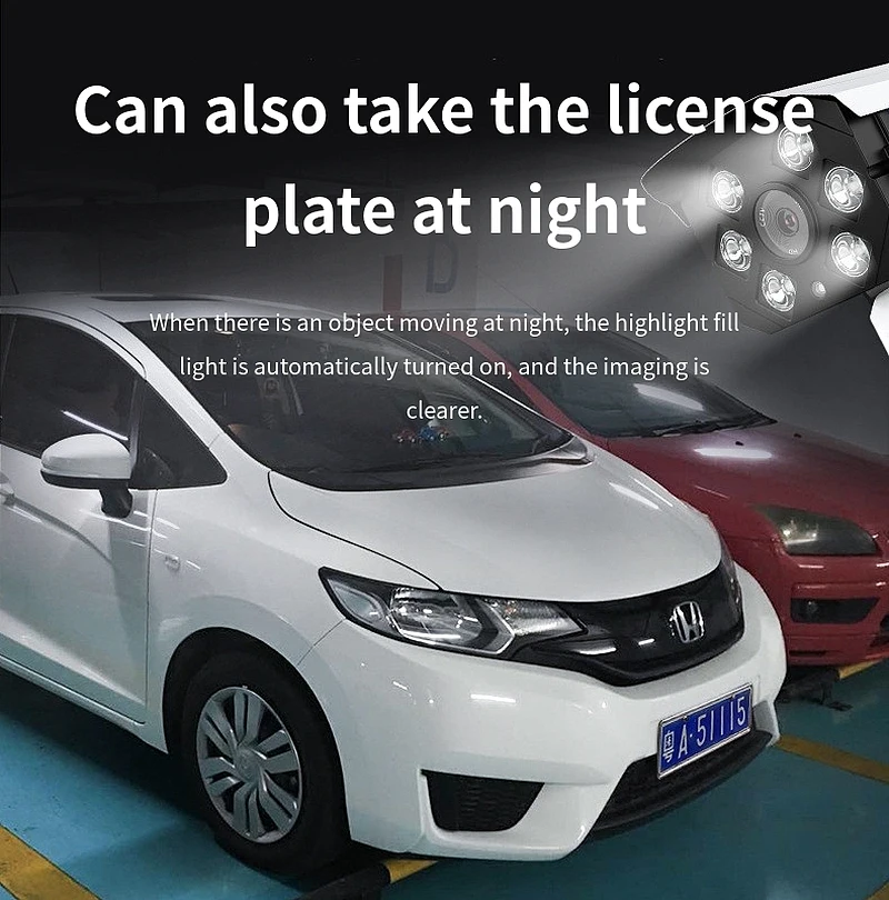 Водонепроницаемая камера видеонаблюдения с функцией ночного видения 1080P|Камеры