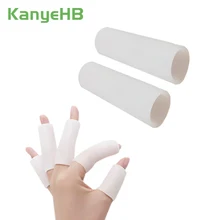 2pcs Gel Tube Finger & Toe Protectors Removal Calluses Plantar Warts Thorn Pain Relief Feet Care Little Toe Corn Blisters Callus