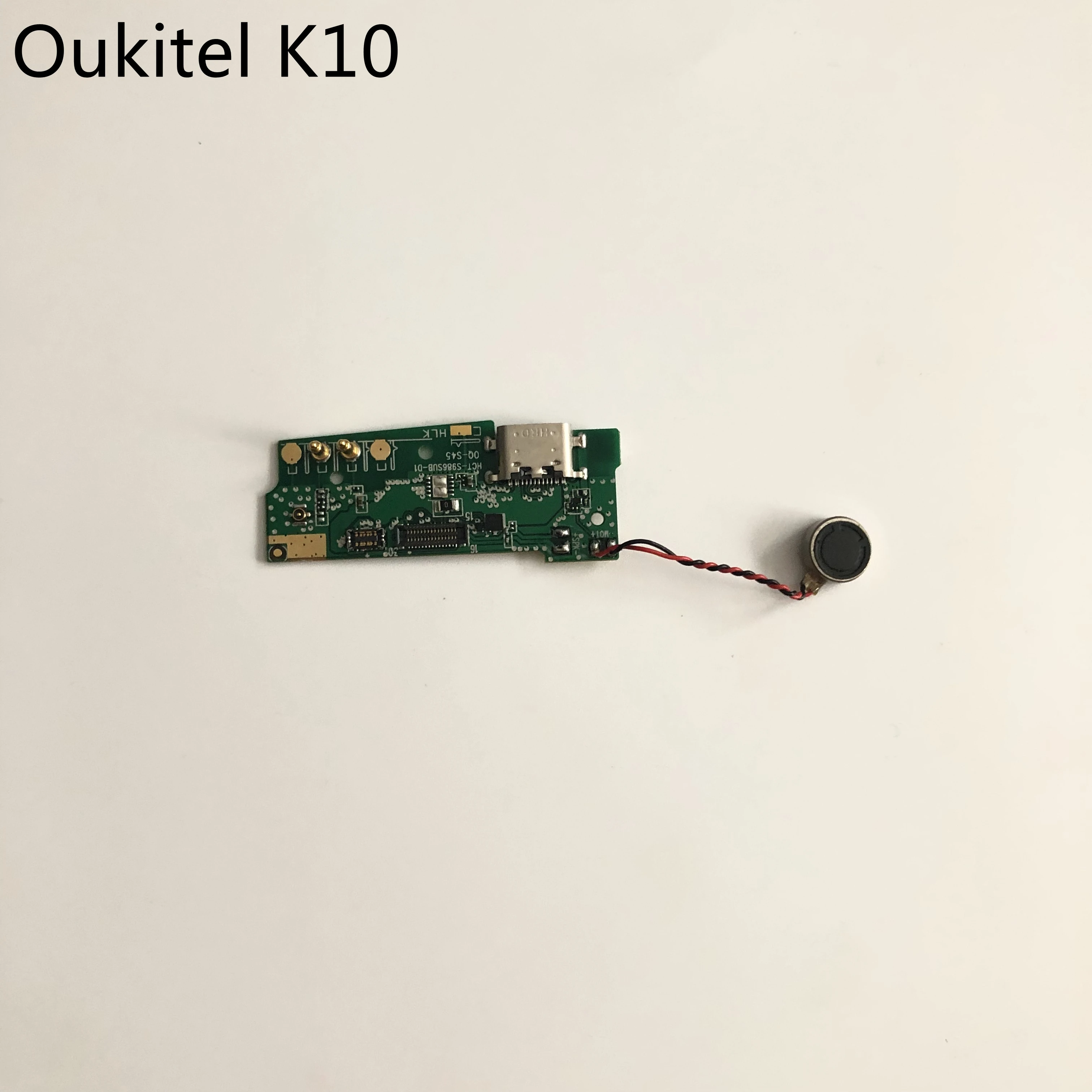 Oukitel K10 используется USB разъем плата для зарядки + вибромотор MTK6763 Octa Core 6 0 &quot18:9