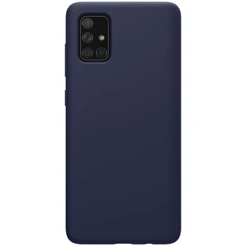 

for Samsung Galaxy A51 Case Cover NILLKIN soft high purity liquid silicon back cover Mobile phone flexible shell for Samsung a71