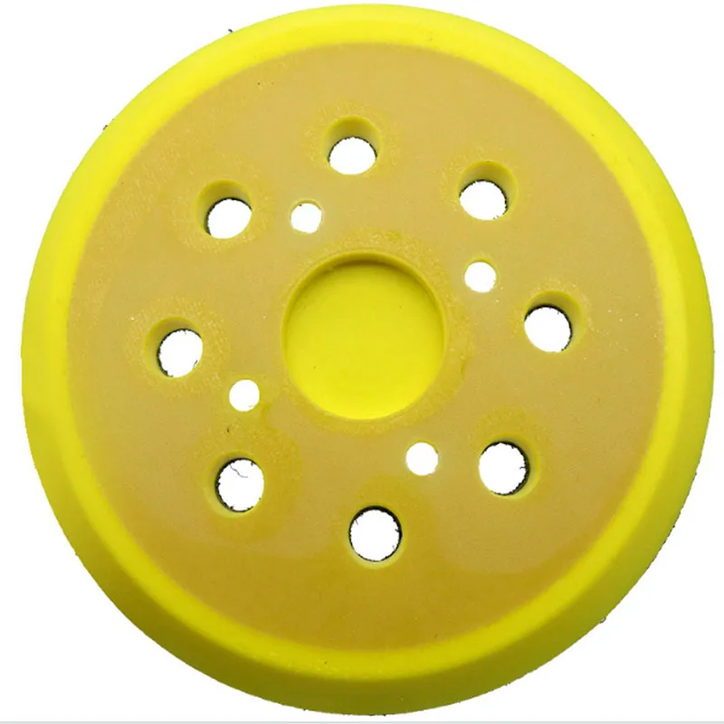 5Inch 125MM 8-Hole Back-up Sanding Pad 4 Nails Hook And Loop Sander Backing For Electric Grinder Power Tools Accessories | Инструменты