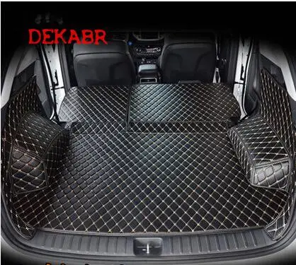 

High quality Full set car trunk mats for Hyundai Tucson 2017 waterproof boot carpets cargo liner mat for Tucson 2016