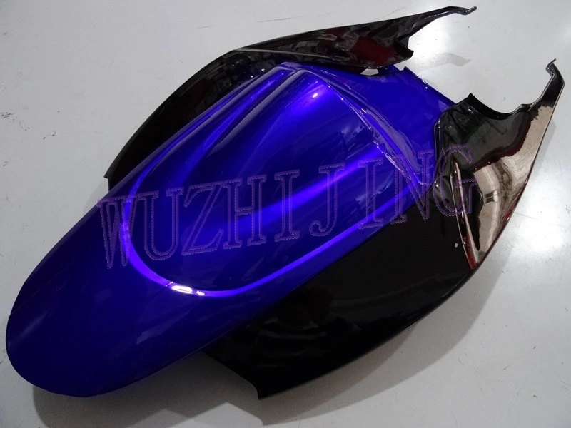 Набор для всего тела GSXR 600 07 Пластик обтекатели GSXR 750 2007 сине-черный, сверкающий Наборы GSX R 750 2006-2007 K6