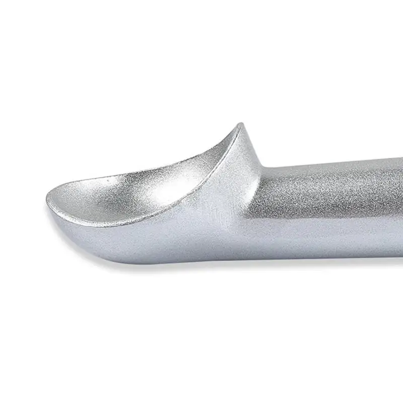 Kapmore 1pc Creative Ice Cream Spoon Non-Stick Anti-Freeze Stainless Steel Spoon Fruit Ice Cream Ball Making Tools