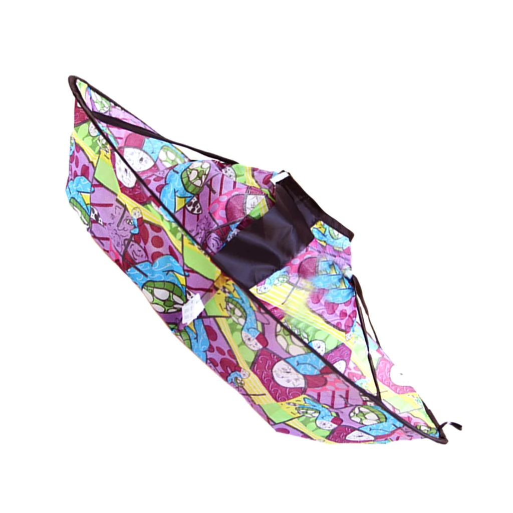 Kid Salon Barber Cape Cloak Hair Cutting Trimming Cover Umbrella Haircut Catcher