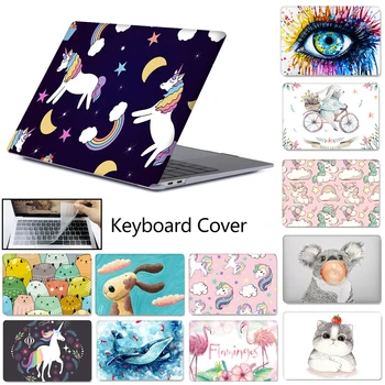 

Shell cover For macbook Air Pro Retina 13 15 touch bar A2159 A1706 Laptop case For macbook Touch ID Air 13 A1932 +keyboard cover