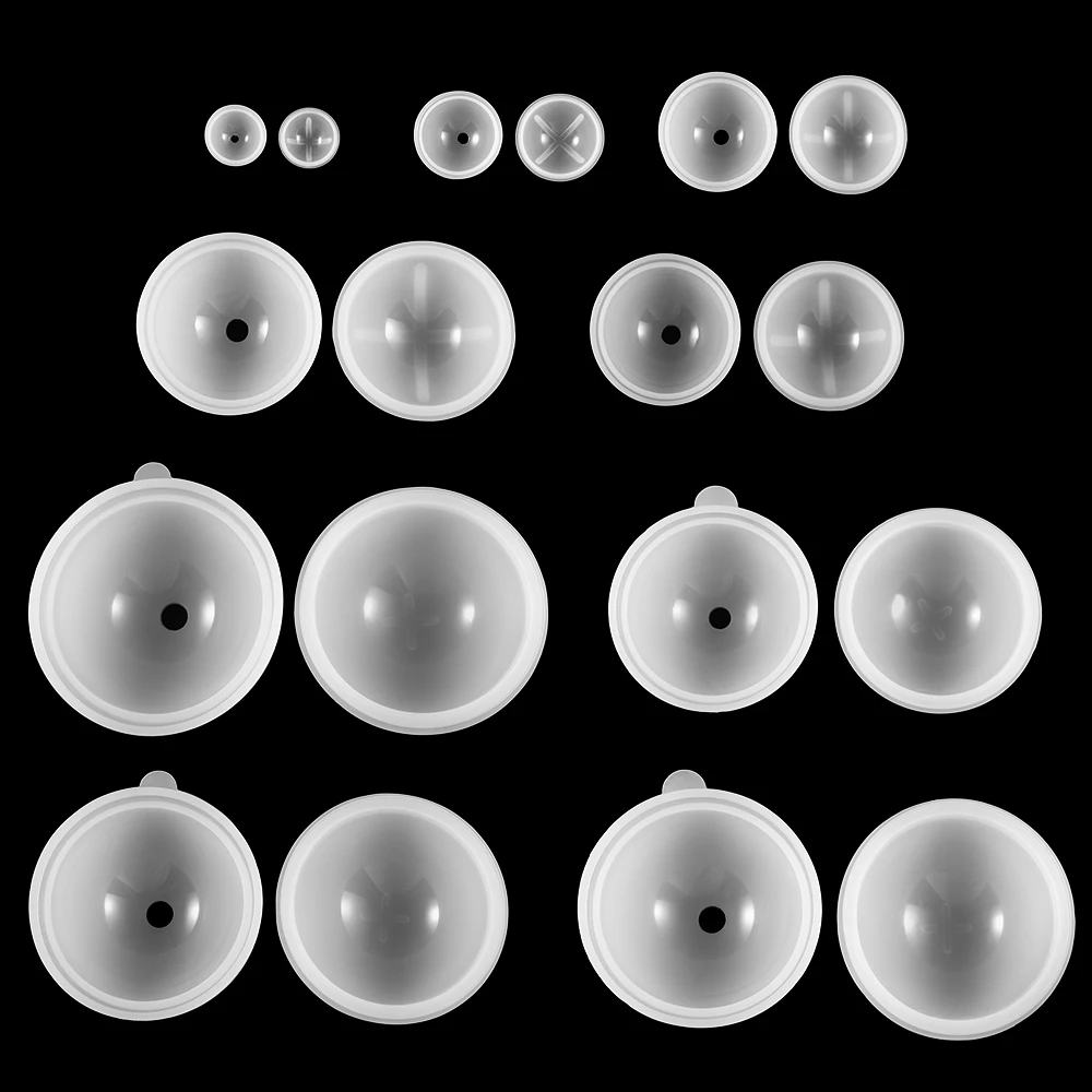 

1Pcs 2-10 cm Sphere Silicone Mold Crystal Ball Epoxy Resin Moulds Pendant Decoration Craft Tool For DIY Jewelry Making Findings