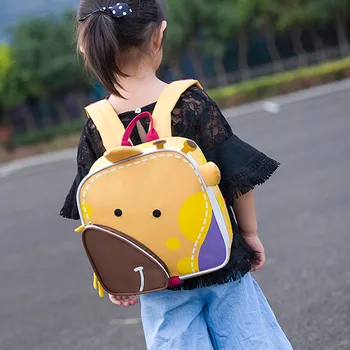 

Animal Fashion Children's Cute Wild Cartoon Anti-Lost Backpack Kindergarten Bag Multi-Function Small Ladies School Backpack