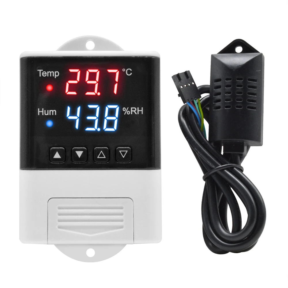 Digital Multipurpose Practical 10A Temperature Control for Temperature Monitoring Thermostat 250VAC Thermostat Sensor Digital Multipurpose Practical 10A Temperature Control for Temperature Monitoring Thermostat 250VAC Thermostat Sensor