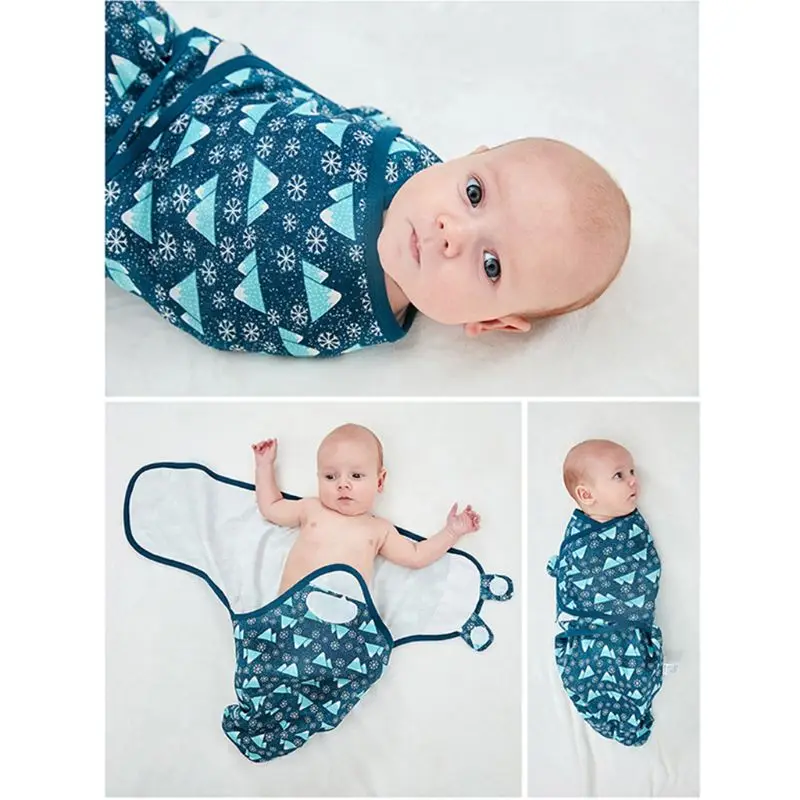 Baby Cartoon Printing Swaddle Wrap Towel Newborn Infants Sleeping Bag