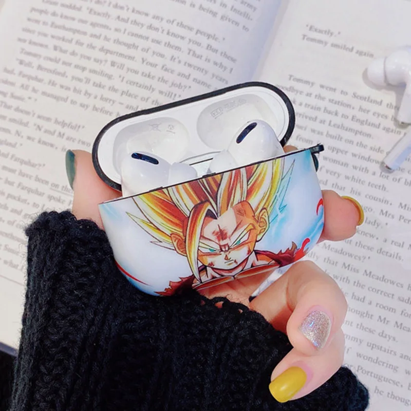 Японский аниме DBZ для AirPods Pro 3 чехол для Apple Dragon Ball Z чехол для наушников s для Airpods Pro TPU IMD аксессуары Защитная крышка