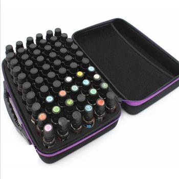 

60 Bottles Essential Organizer Oil Case Storage Bag Portable Makeup Perfume Storage Box Essential Oil Bottle For Travel Outdoor